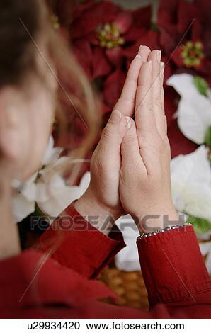 Woman praying View Large Photo Image Stock Image - Woman praying. Fotosearch