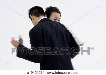 Picture - Bride and Groom. Fotosearch