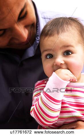 African American father holding daughter View Large Photo Image Stock Image - African American father holding daughter. Fotosearch