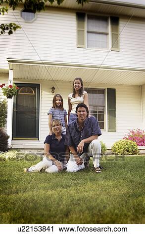 Family portrait View Large Photo Image Stock Image - Family portrait. Fotosearch
