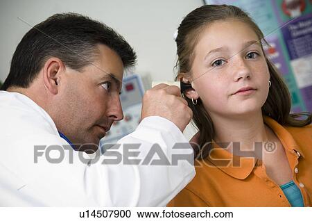 Stock Image - Girl getting physical. Fotosearch