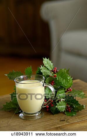 Stock Image - Egg nog. Fotosearch