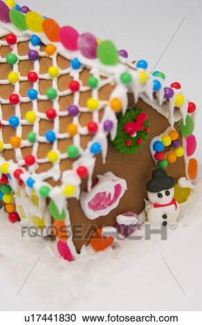Gingerbread house View Large Photo Image Stock Image - Gingerbread house. Fotosearch