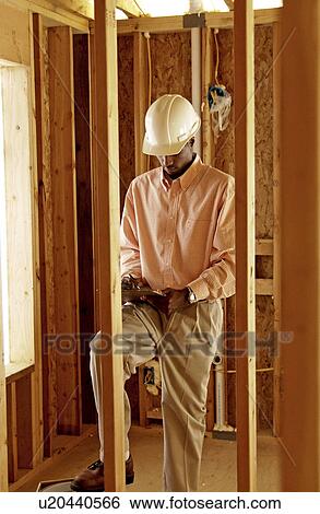 Construction worker View Large Photo Image Stock Photograph - Construction worker. Fotosearch
