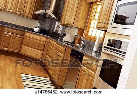 Kitchen View Large Photo Image Stock Image - Kitchen. Fotosearch