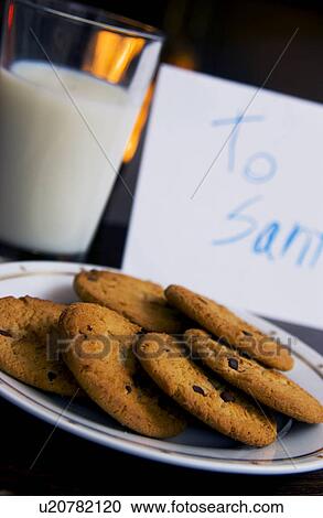 Cookies for Santa View Large Photo Image Stock Image - Cookies for Santa. Fotosearch