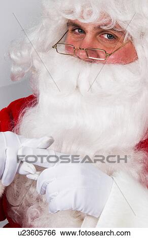 Santa View Large Photo Image Stock Photograph - Santa. Fotosearch