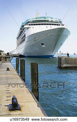 Cruise ship View Large Photo Image Stock Photo - Cruise ship. Fotosearch