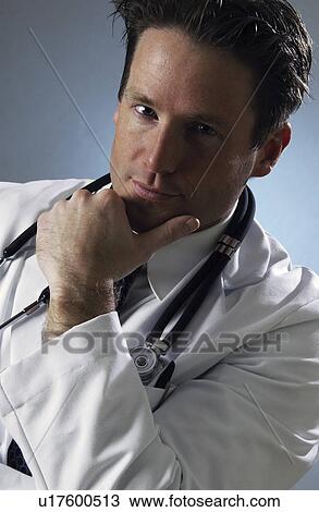 Stock Image - Physician. Fotosearch