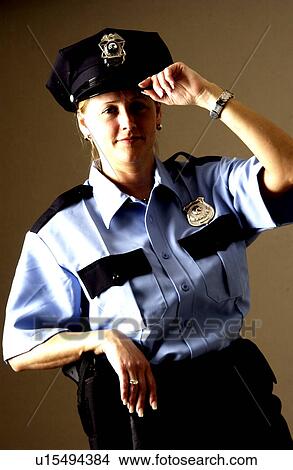 Picture - Policewoman Policewoman . Fotosearch