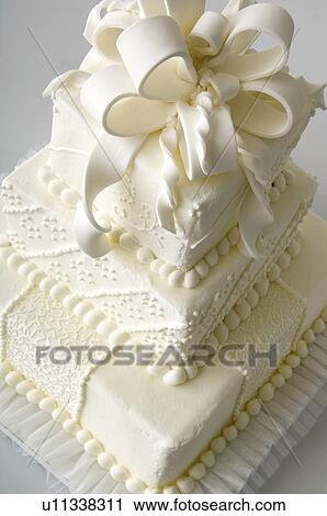 Stock Image - Wedding cake. Fotosearch