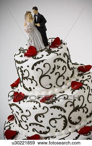Stock Photo - Wedding cake. Fotosearch