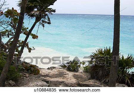 Caribbean scenery View Large Photo Image Stock Photography - Caribbean scenery. Fotosearch