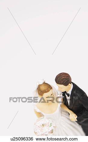 Bride and groom cake topper View Large Photo Image Stock Photograph - Bride and groom cake topper. Fotosearch