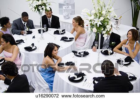 Stock Image - Wedding reception. Fotosearch