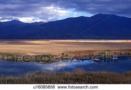 Stock Photograph - Lake landscape. Fotosearch