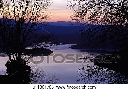 Stock Photography - Lake landscape. Fotosearch