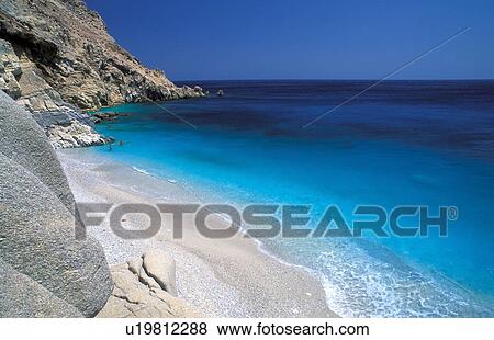 Stock Photo - Sandy beach. Fotosearch