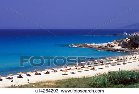 Umbrellas on a beach View Large Photo Image Stock Image - Umbrellas on a beach. Fotosearch