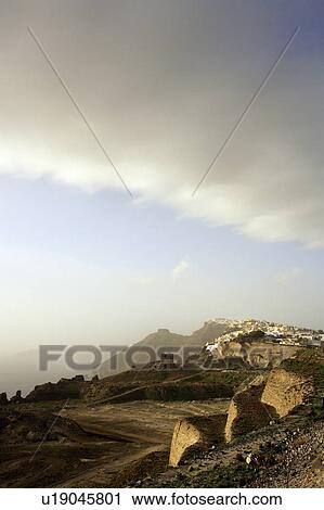 Stock Image - Mountain village. Fotosearch