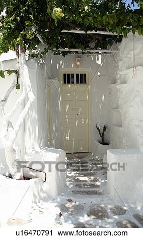 An entrance to an island home View Large Photo Image Stock Image - An entrance to an island home. Fotosearch