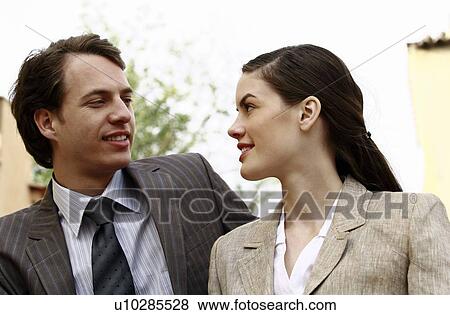 Stock Photo - Business couple. Fotosearch