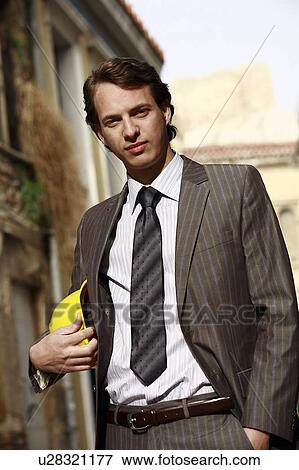 Man in suit with hard hat View Large Photo Image Stock Photo - Man in suit with hard hat. Fotosearch