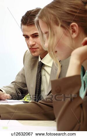 Stock Photo - Closeup of business people. Fotosearch