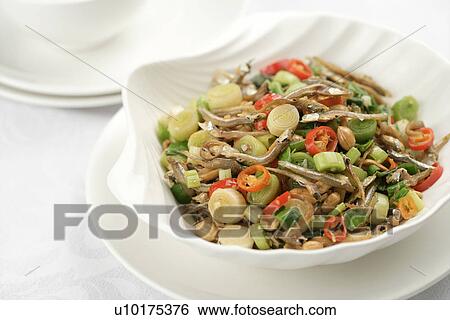 Stock Photograph - Bowl, Plate, Restaurant, Saute. Fotosearch