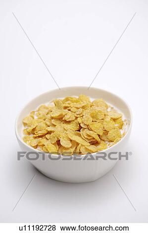 Stock Photo - Bowl of cereal . Fotosearch