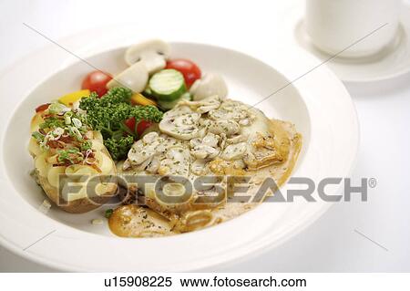 Stock Photography - Main course, close-up. Fotosearch
