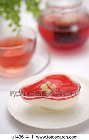 Strawberry-Rhubarb Pudding View Large Photo Image Stock Image - Strawberry-Rhubarb Pudding . Fotosearch