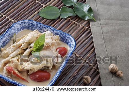 Chicken In Coconut Milk Sauce View Large Photo Image Stock Image - Chicken In Coconut Milk Sauce . Fotosearch