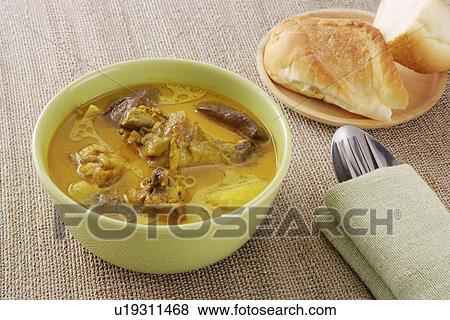 Curry Chicken View Large Photo Image Stock Photo - Curry Chicken. Fotosearch