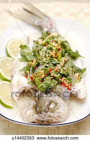 Steamed Fish With Lemon Sauce View Large Photo Image Stock Image - Steamed Fish With Lemon Sauce. Fotosearch