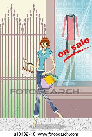 Stock Illustration - Short Hair, Curly Hair, Red Hair, Blue Eyes. Fotosearch