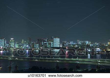 Stock Image - Nation, Travel Destinations, Japan, Tokyo. Fotosearch