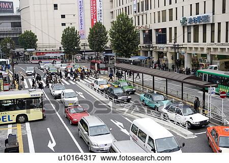 Stock Photo - Nation, Travel Destinations, Japan, Tokyo. Fotosearch