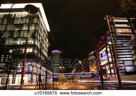 Stock Photography - Capital Cities, Outdoors, Night. Fotosearch