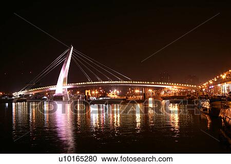 Stock Image - Outdoors, Night. Fotosearch