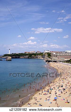 Biarritz, South France View Large Photo Image Stock Image - Biarritz, South France. Fotosearch