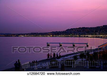 Stock Image - Nice, South France. Fotosearch
