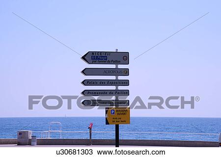 Stock Image - Nice, South France. Fotosearch
