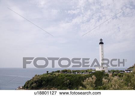 Stock Photo - Street scene in Biarritz, South France. Fotosearch