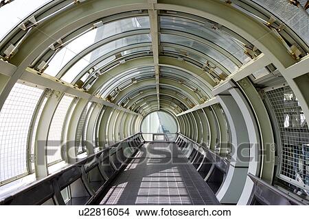 Picture - Japan, Kobe, Akashi-Kaikyo Bridge across Akashi Strait. Fotosearch