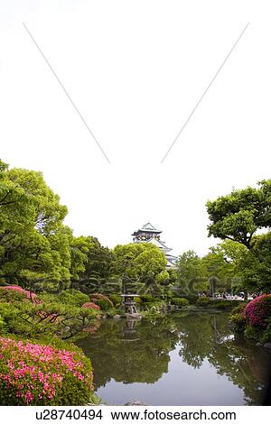 Picture - Osaka Castle, Japan. Fotosearch
