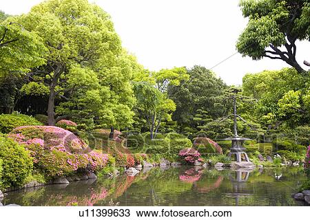 Stock Image - Osaka Castle, Japan. Fotosearch
