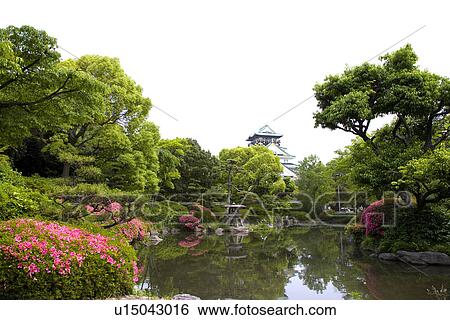Stock Photograph - Osaka Castle, Japan. Fotosearch