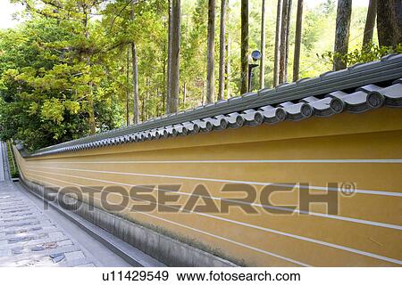 Surrounding wall, Japan View Large Photo Image Stock Photo - Surrounding wall, Japan. Fotosearch
