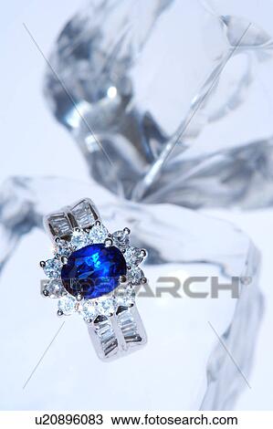 Stock Image - Diamond ring. Fotosearch